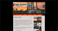 Desktop Screenshot of ksaelectric.com